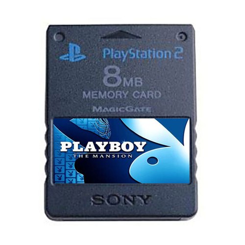 Playboy the mansion - ps2, memory